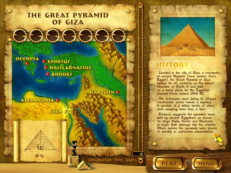 7 Wonders of the Ancient World screenshot 5 for PSP